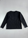 H’s Bondrain Black Dragon & Koi Embroidered Long Sleeve Tee (Xl)