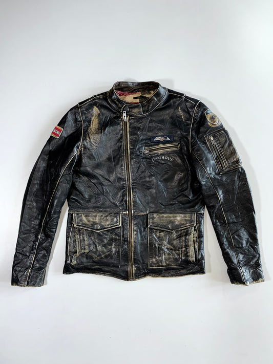 IKKS Premium Original Pure Leather Jacket (M)