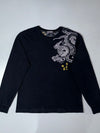 Big Train Osaka Dragon Embroidered Long Sleeve Tee  (L/XL)
