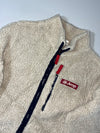 Jeep Cream Sherpa Fleece Zip Jacket  (S)