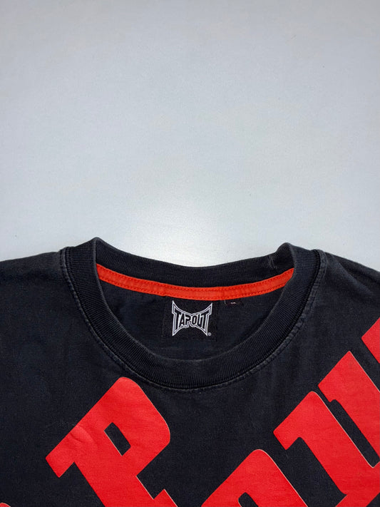 Tapout “Believe” Graphic T-Shirt – Faded Black (M )