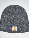 Vintage Carhartt Grey Marled Knit Beanie (H-11 inches/W-20)