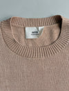 AMI Paris Ami de Coeur Beige Knit Sweater (L)