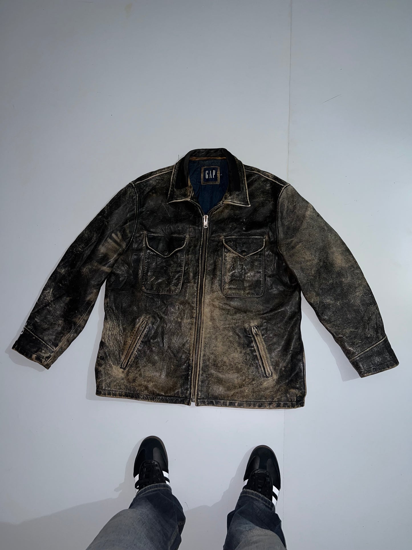 ZGap Original Leather Jacket (2XL)