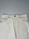 Vintage Karl Kani Ecru Cream Denim Jeans (W:32) (L:44)