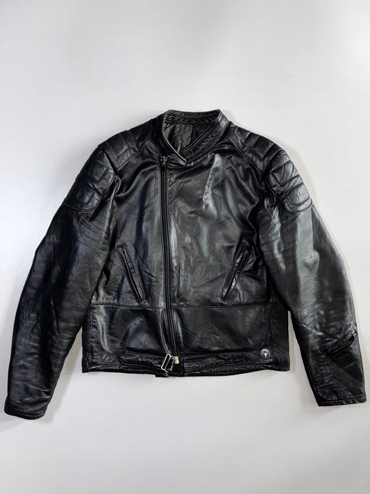 Taurus Vintage Moto Leather Paded Jacket (XL)