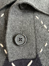 Tommy Hilfiger Argyle Knit Collared Sweater(XL)