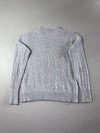 Tommy Hilfiger Shirt Collar Insert Knit Sweater (S/M)