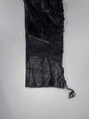 American Pro Black Leather Lace-Up Biker Pants (W:36) (L:45)