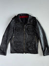 Superdry Hero Leather Cargo Jacket (M)
