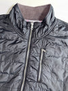 Carhartt Reversible Plaid Vest Grey/Maroon Zip front, flannel one side (XL)