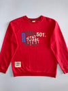 Levi’s | “501 Stay True” Graphic Crewneck Sweatshirt Red (L)