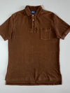 Polo by Ralph Lauren Custom Fit Pocket Polo Shirt – Brown (L)