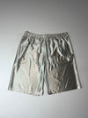 Nike Fit Dry Metallic Silver Basketball Shorts (W:36) (L:23)