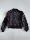 S&Y Boutique Vintage MA-1 Flight Bomber Jacket – Black Military Patches – “J. Sekimizu”(S)
