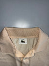 Lacoste Vintage Long Sleeve Pocket Polo — Cream (XL)