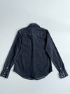 Levi's | Black Denim Western Pearl Snap Shirt | (S)