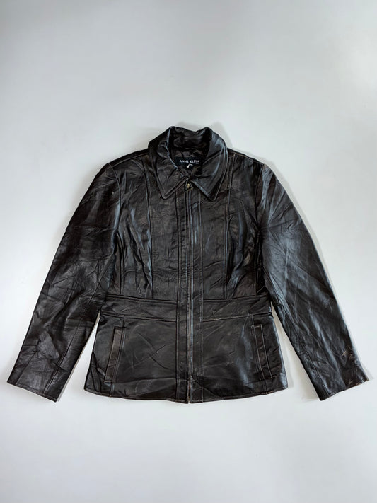 Anne Klein Premium Original Leather Jacket Womens (S)