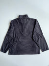 Adidas Black Fleece Half-Zip Pullover 3-Stripes Sleeve – (XL)