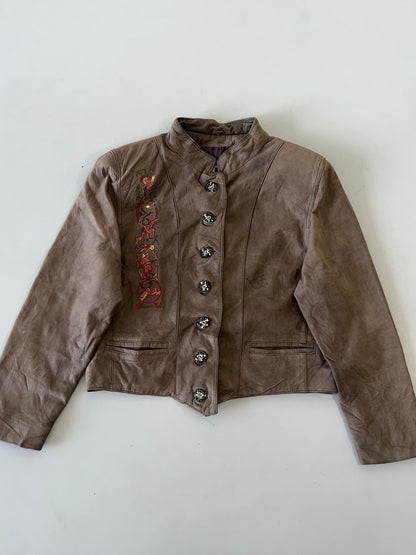 !                                                                                                                                                                           Super Premium Original Leather Jacket (XS/S)