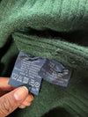 Vintage Polo Ralph Lauren "1st Division RL Regiment" Big Pony Half-Zip Wool Sweater – Forest Green (XS/S)