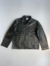 ZCalvin Klein Original Leather Jacket (L)