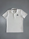Adidas White Polo Tee-Shirt (L)