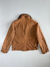 Pure Leather Jacket Tan Shearling (Detechable Collar)  (M/L)