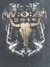 Wacken Open Air W:O:A 2018 Heavy Metal Festival Graphic T-Shirt Faded Black (XL)