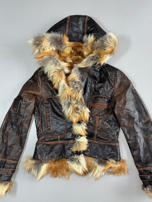 Vintage Premium Original Pure Leather Jacket (S)