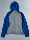 Nike | Colorblock Zip Hoodie Blue Grey | (L)