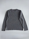Hugo Boss | V-Neck Fine Knit Sweater | Charcoal (M)