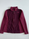 The North Face Burgundy Fleece Zip Jacket Women’s (M)
