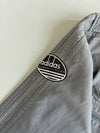 Adidas Originals Grey Ripstop Utility Jacket with “World Wide (L/Xl)