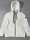 National Geographic | White Sherpa Fleece Zip-Up Hoodie | (S)