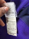 Black Yak Snowflake Fleece-Lined Knit Zip Jacket – Purple (S)