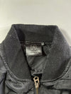 Laking Clothing Co "The Cross" Military Patch Bomber Jacket – Black (L)