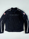 Dainese Black Mesh Performance Moto Jacket Padded (L)