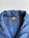 New Balance Navy Grid Check Windbreaker – Padded Lining | (M)