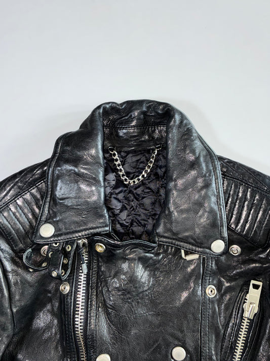 Made in Italy Premium Original Leather Jacket (XS)