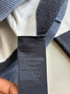 Tommy Hilfiger Blue Striped V-Neck Sweater (S)