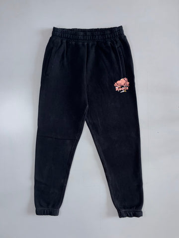 Roots Canada | Graphic Sweatpants | Faded Black Elastic  (W:30|L:37)