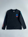 Chrome Hearts Gradient Cross Logo Black Crewneck Sweatshirt (M)