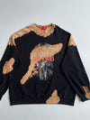 Eden XXX Guns N' Roses Bleach Wash Graphic Sweatshirt – Black (2XL)