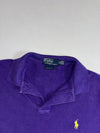 Polo Ralph Lauren Custom Fit Pique Polo – Purple/Yellow Pony (L)