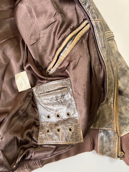 ZRare Vintage Us Air Force Original Leather (L)