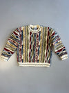 Z3D Textured Knitted Ultra Premium Kids Pullover 100% Pure Wool (XS)