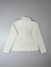 Vintage Fila White Fleece Zip-Up Jacket Women’s (M)