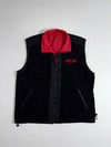 Vintage Ford Collection RS Racing Reversible Fleece Vest – Red/Black (L)