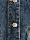 Polo Jeans Co. Ralph Lauren Dark Wash Denim Trucker Jacket  woman’s  (XS)